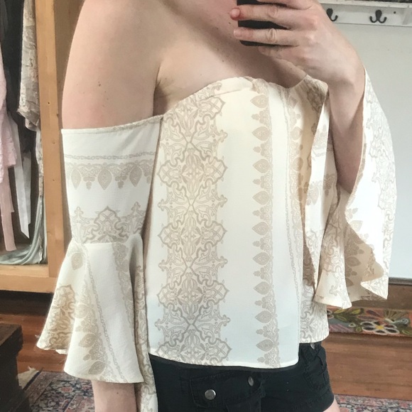 Strapless boho blouse a Calin - Picture 8 of 10